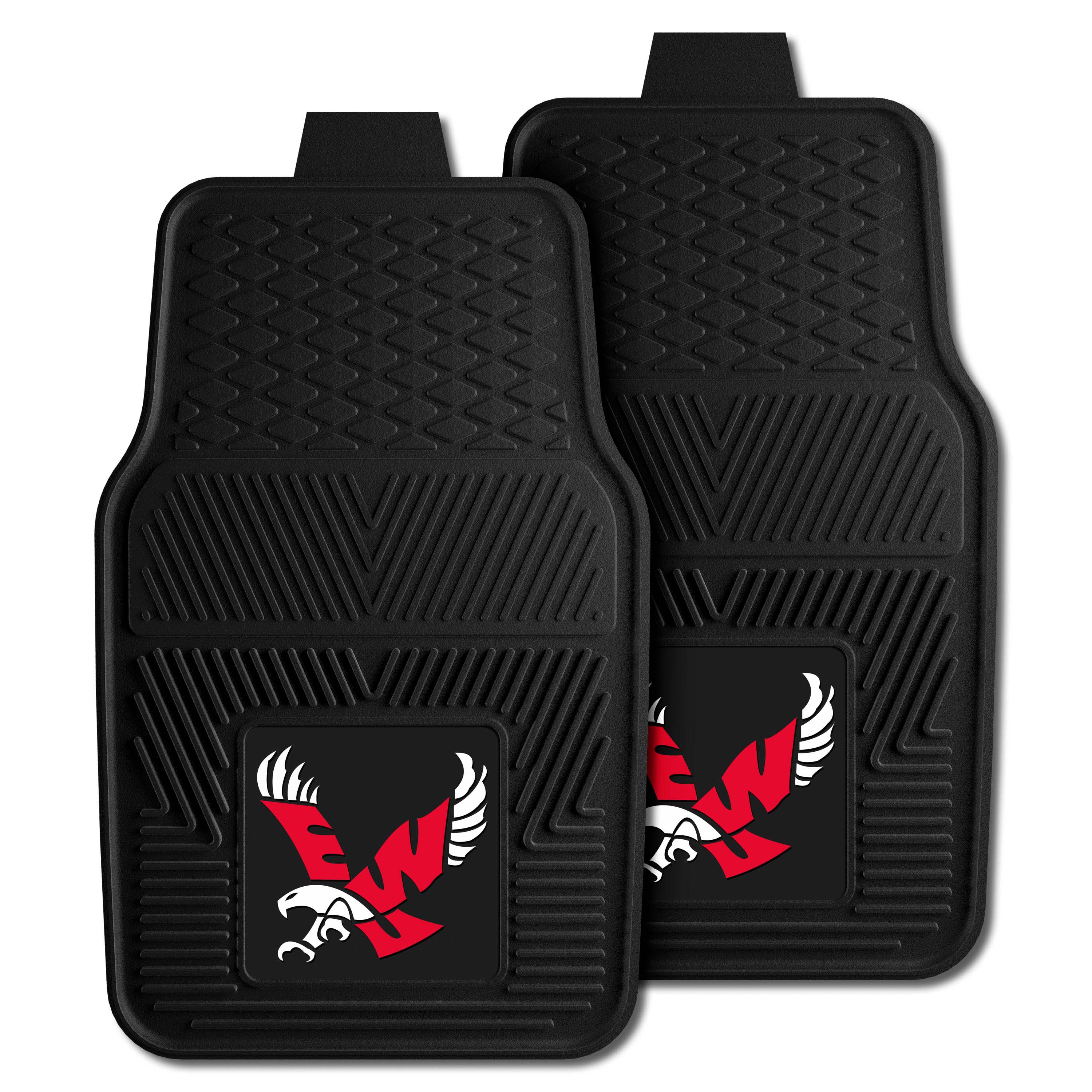 Eastern Washington Eagles Heavy Duty Car Mat Set - 2 Pieces