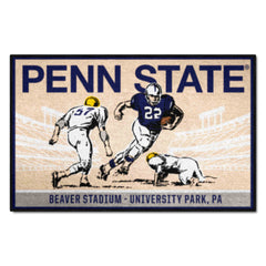 Penn State Nittany Lions Starter Mat Accent Rug - 19in. x 30in. Ticket Stub Starter Mat