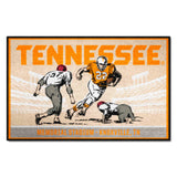 Tennessee Volunteers Starter Mat Accent Rug - 19in. x 30in. Ticket Stub Starter Mat