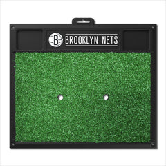 Brooklyn Nets Golf Hitting Mat - Brooklyn Nets