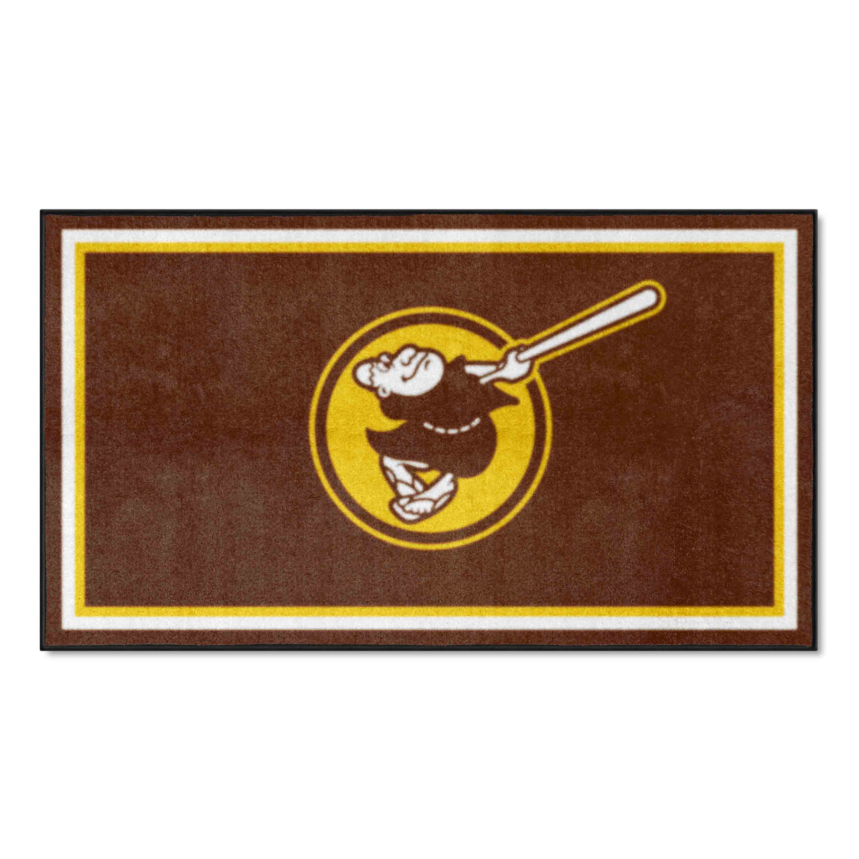 San Diego Padres 3ft. x 5ft. Plush Area Rug