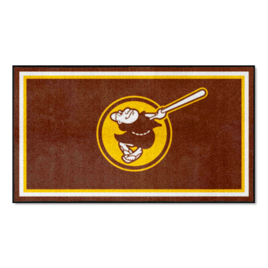 San Diego Padres 3ft. x 5ft. Plush Area Rug