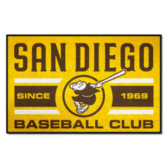 San Diego Padres Starter Mat Accent Rug - 19in. x 30in.