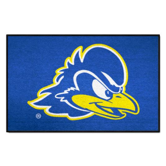 Delaware Blue Hens Starter Mat Accent Rug - 19in. x 30in.