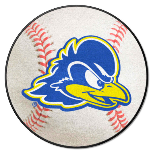 Delaware Blue Hens Baseball Rug - 27in. Diameter