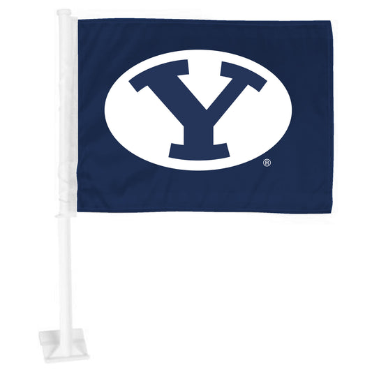 BYU Cougars Car Flag Large 1pc 11" x 14"