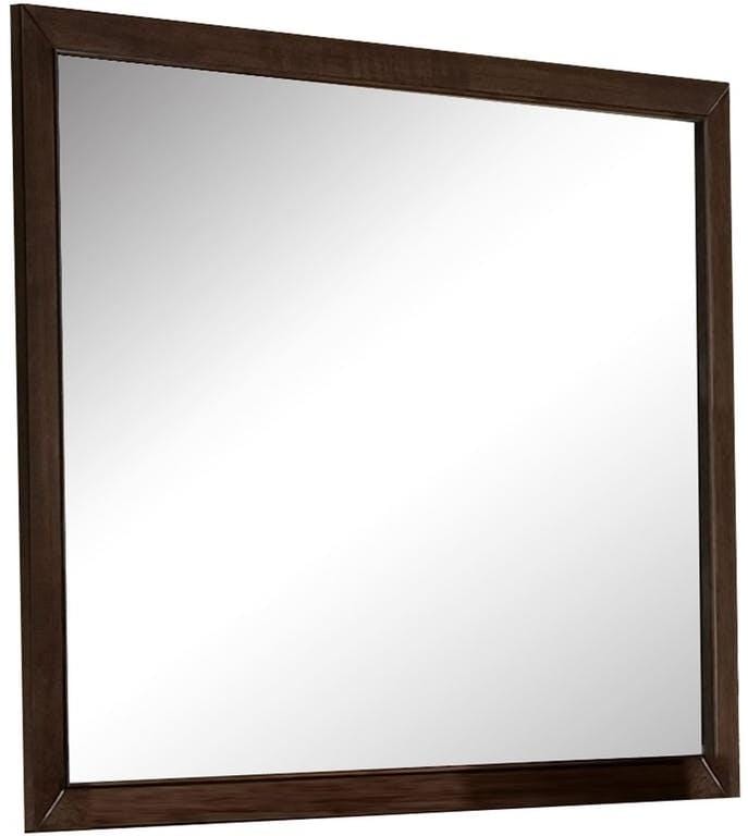 Espresso Wooden Rectangular Vanity Mirror - Homeroots