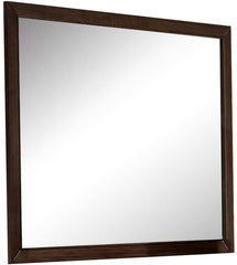 Espresso Wooden Rectangular Vanity Mirror - Homeroots