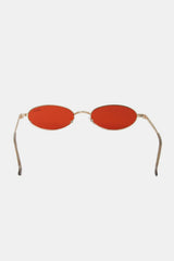 Nicole Lee USA Metal Frame Finley Oval Sunglasses - Trendsi