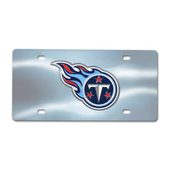 Tennessee Titans 3D Stainless Steel License Plate