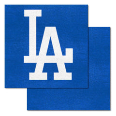 Los Angeles Dodgers All Blue Team Carpet Tiles - 45 Sq Ft.