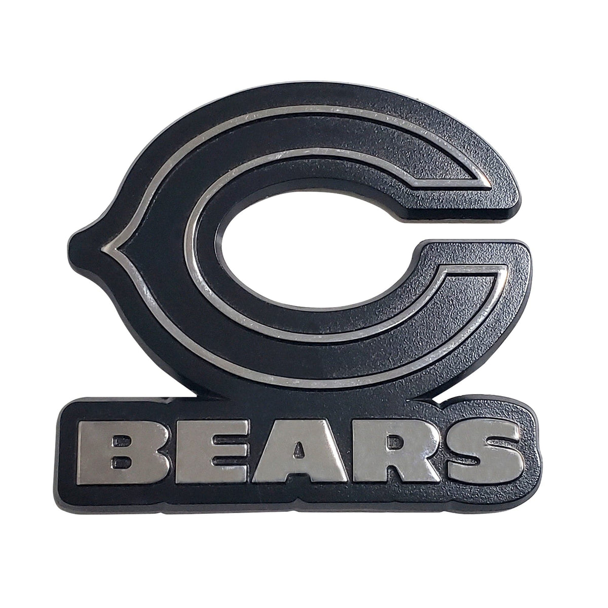 Chicago Bears 3D Chrome Metal Emblem - Chicago Bears