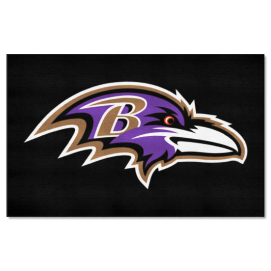 Baltimore Ravens Ulti-Mat Rug - 5ft. x 8ft. - Baltimore Ravens