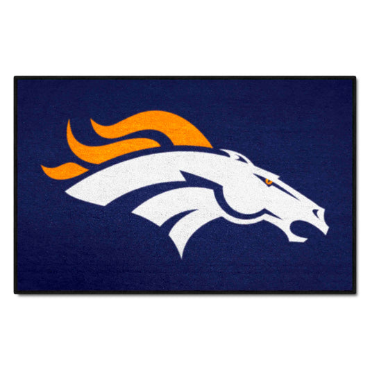 Denver Broncos Starter Mat Accent Rug - 19in. x 30in. - Denver Broncos