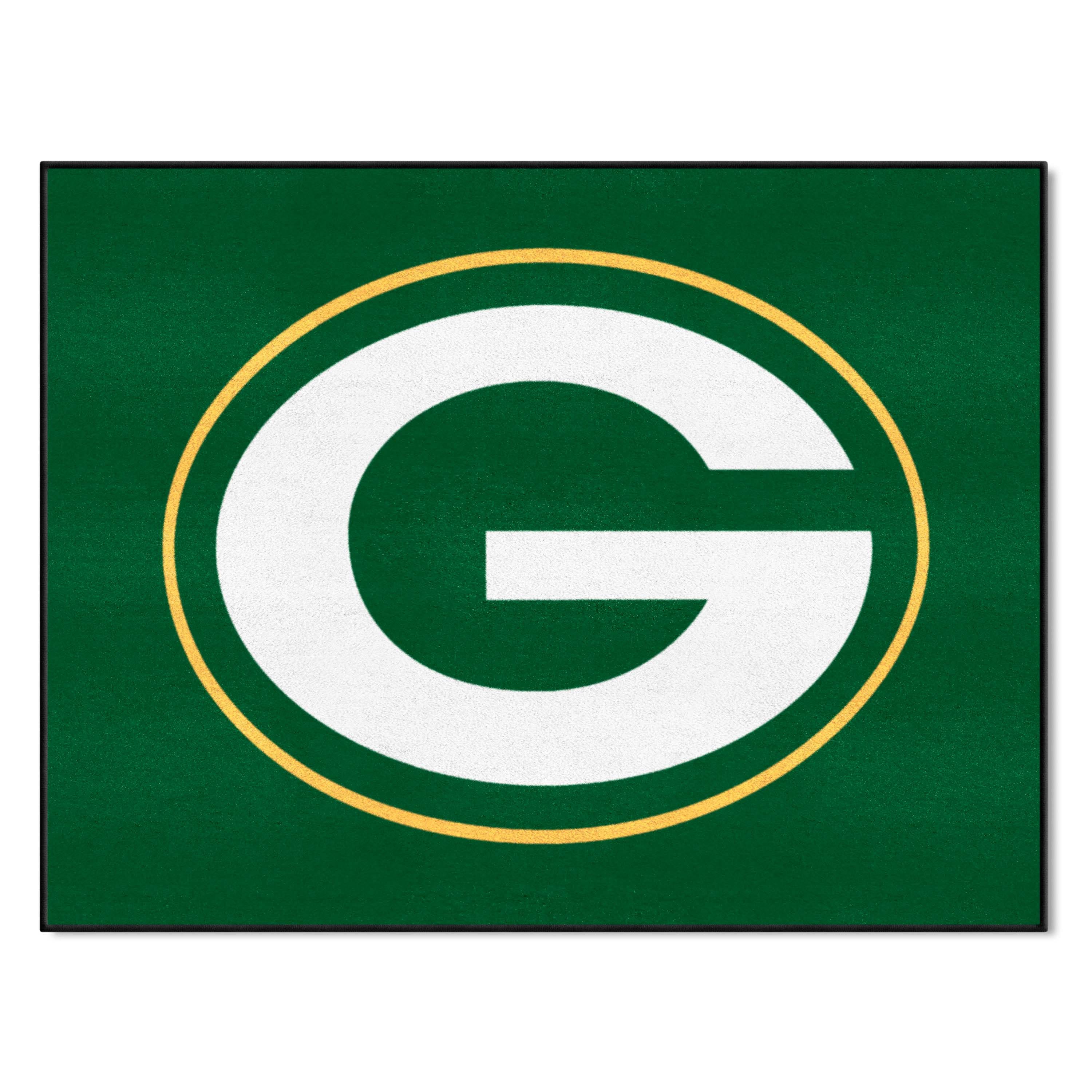 Green Bay Packers All-Star Rug - 34 in. x 42.5 in. - Green Bay Packers