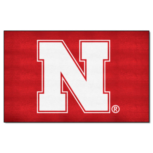 Nebraska Cornhuskers Ulti-Mat Rug - 5ft. x 8ft. - Nebraska