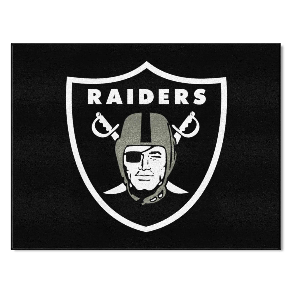 Las Vegas Raiders All-Star Rug - 34 in. x 42.5 in.