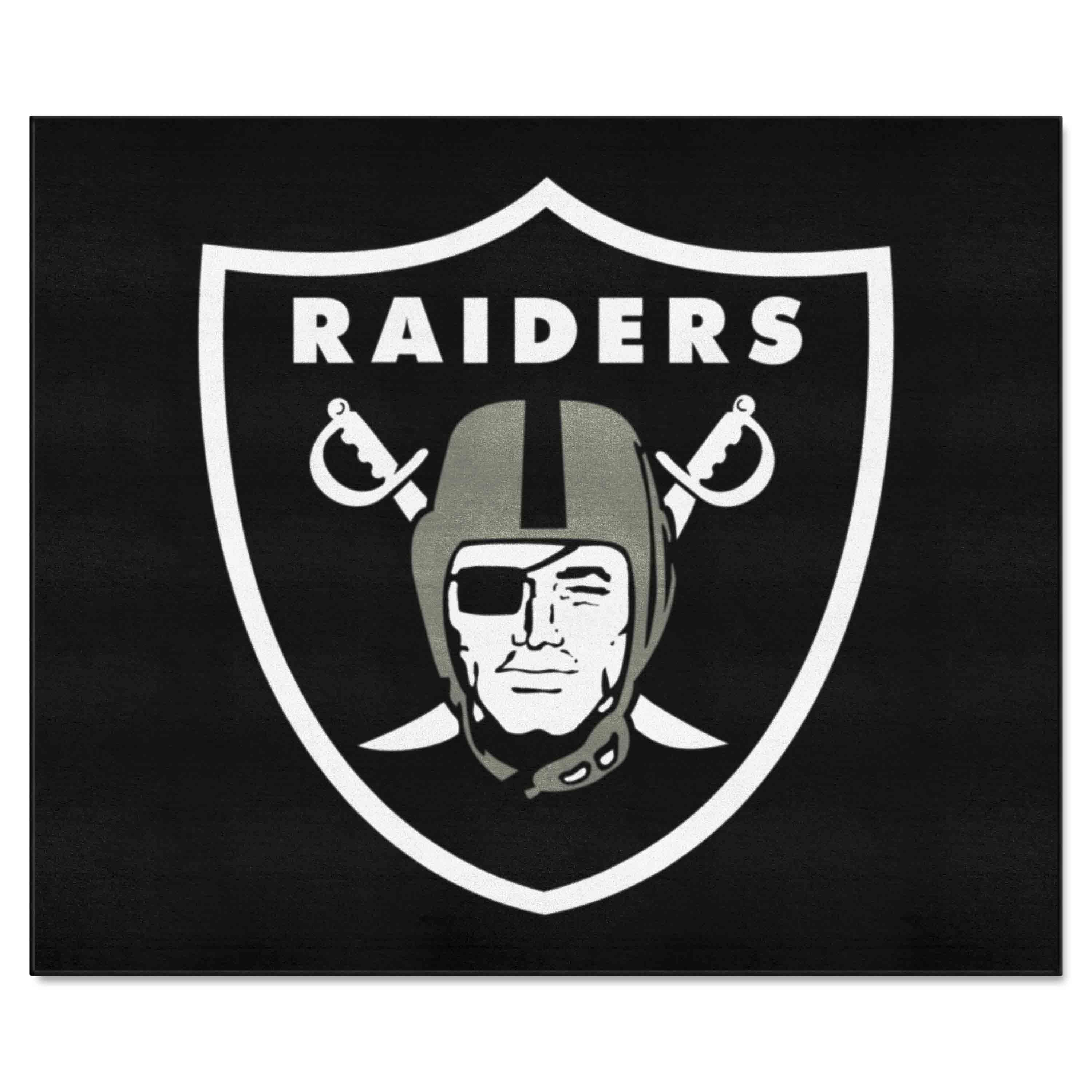 Las Vegas Raiders Tailgater Rug - 5ft. x 6ft. - Las Vegas Raiders