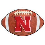 Nebraska Cornhuskers Football Rug - 20.5in. x 32.5in.