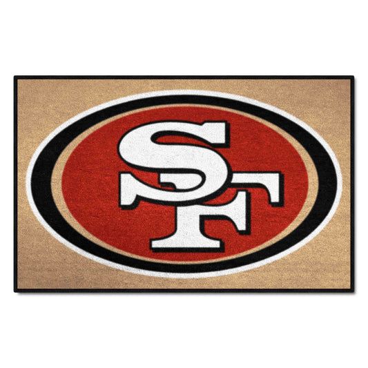 San Francisco 49ers Starter Mat Accent Rug - 19in. x 30in.