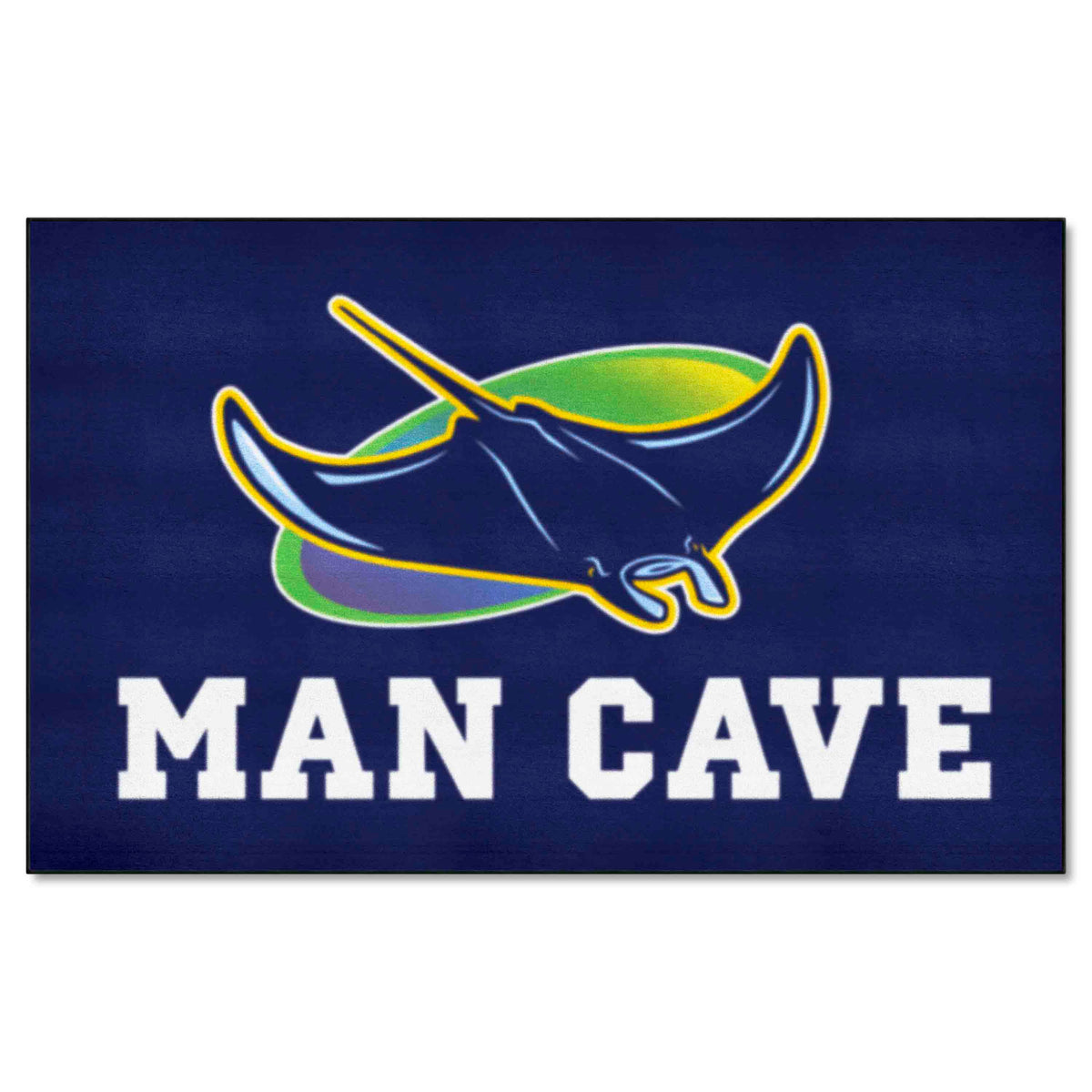 Tampa Bay Rays Man Cave Ulti-Mat Rug - 5ft. x 8ft.