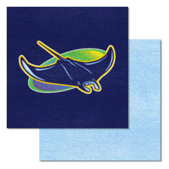 Tampa Bay Rays Alternate Logo Team Carpet Tiles - 45 Sq Ft.