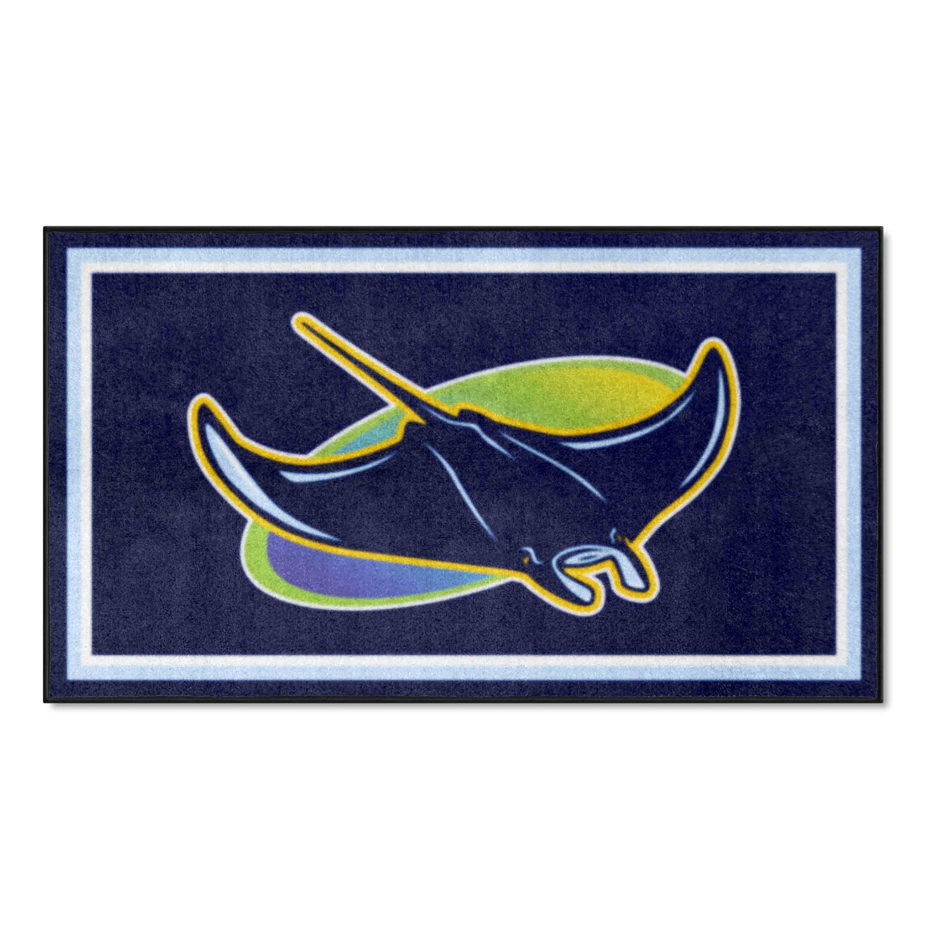 Tampa Bay Rays 3ft. x 5ft. Plush Area Rug