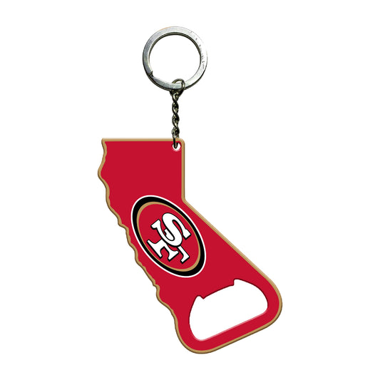 San Francisco 49ers Keychain Bottle Opener