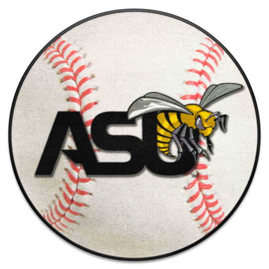 Alabama State Hornets Baseball Rug - 27in. Diameter