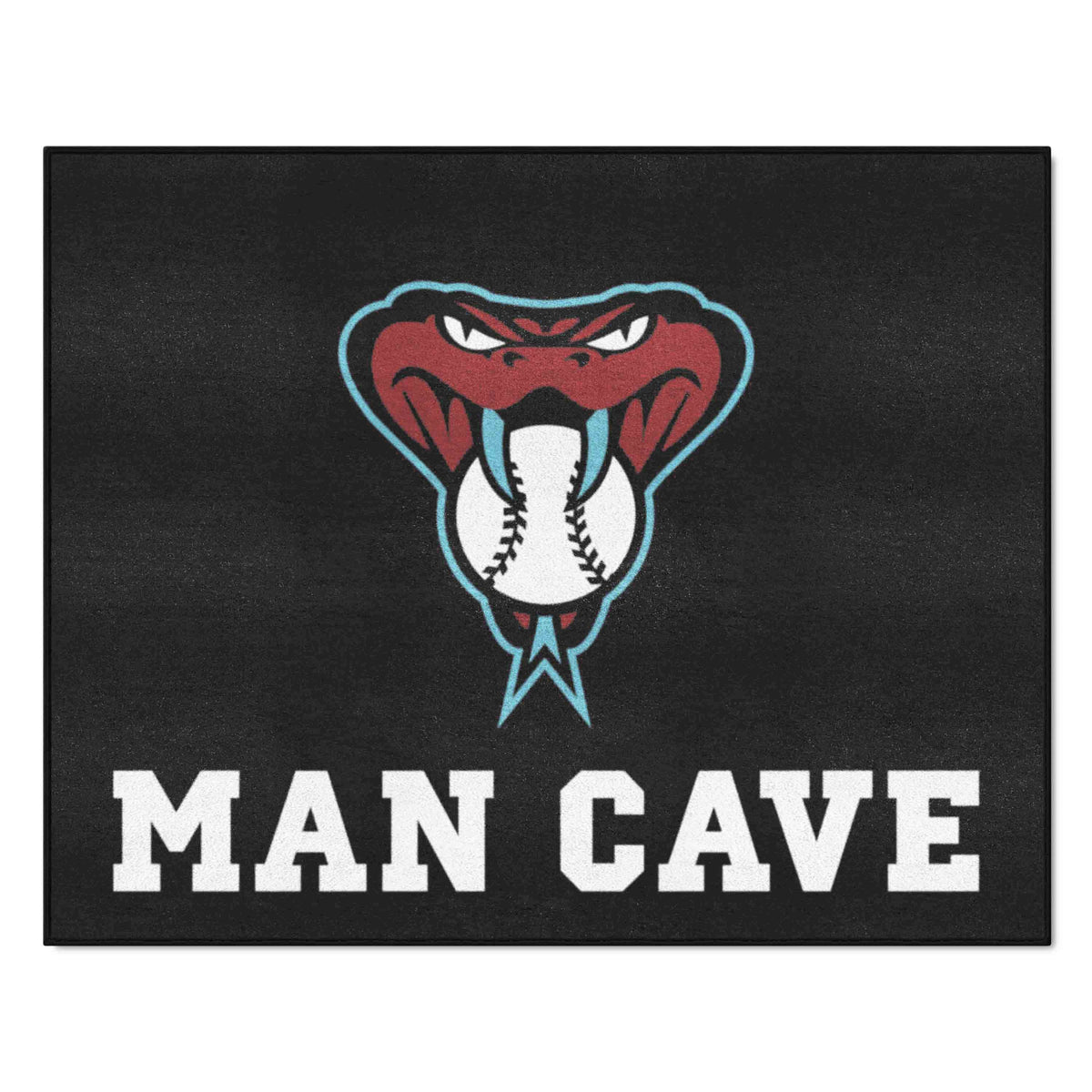 Arizona Diamondbacks Man Cave All-Star Rug - 34 in. x 42.5 in.