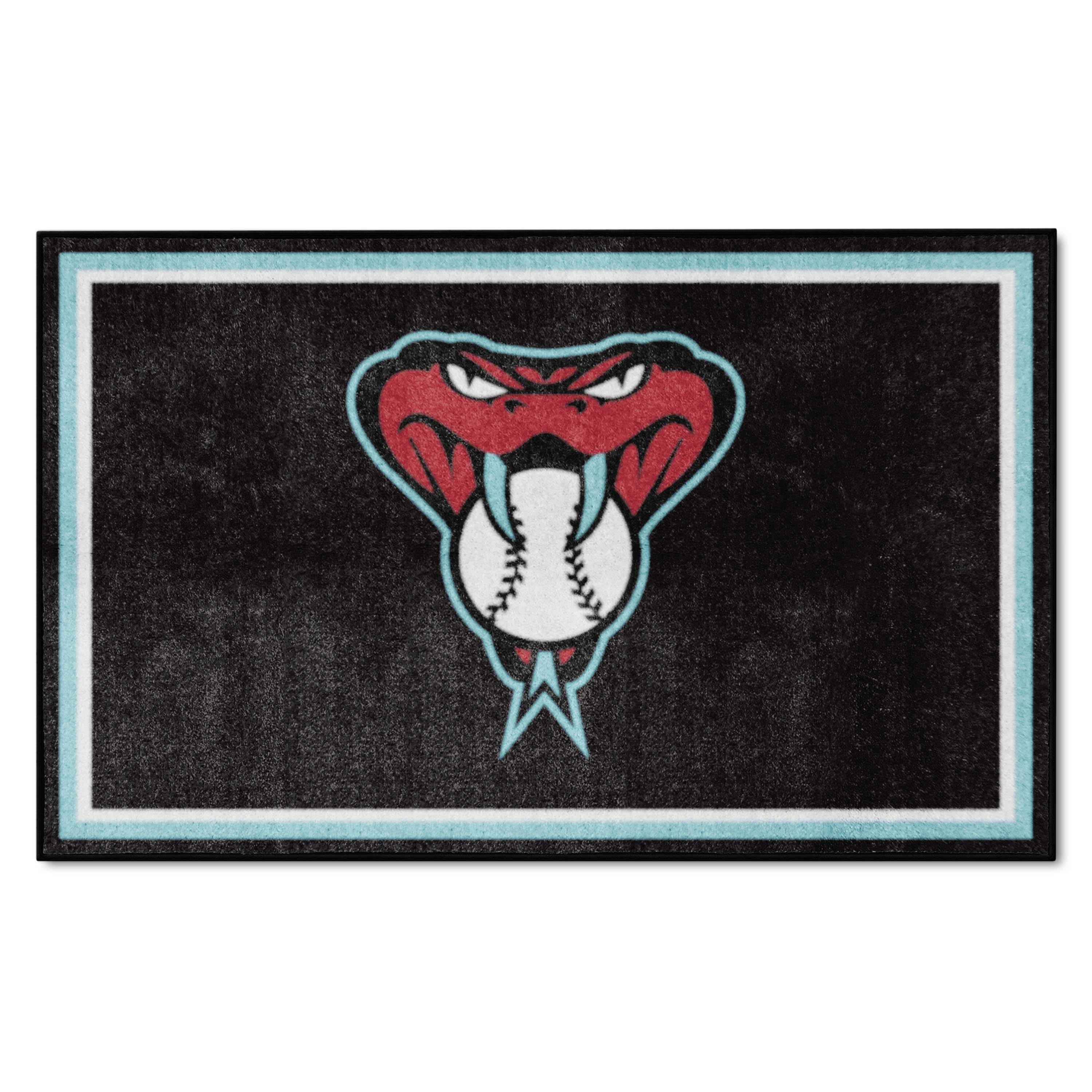 Arizona Diamondbacks 4ft. x 6ft. Plush Area Rug