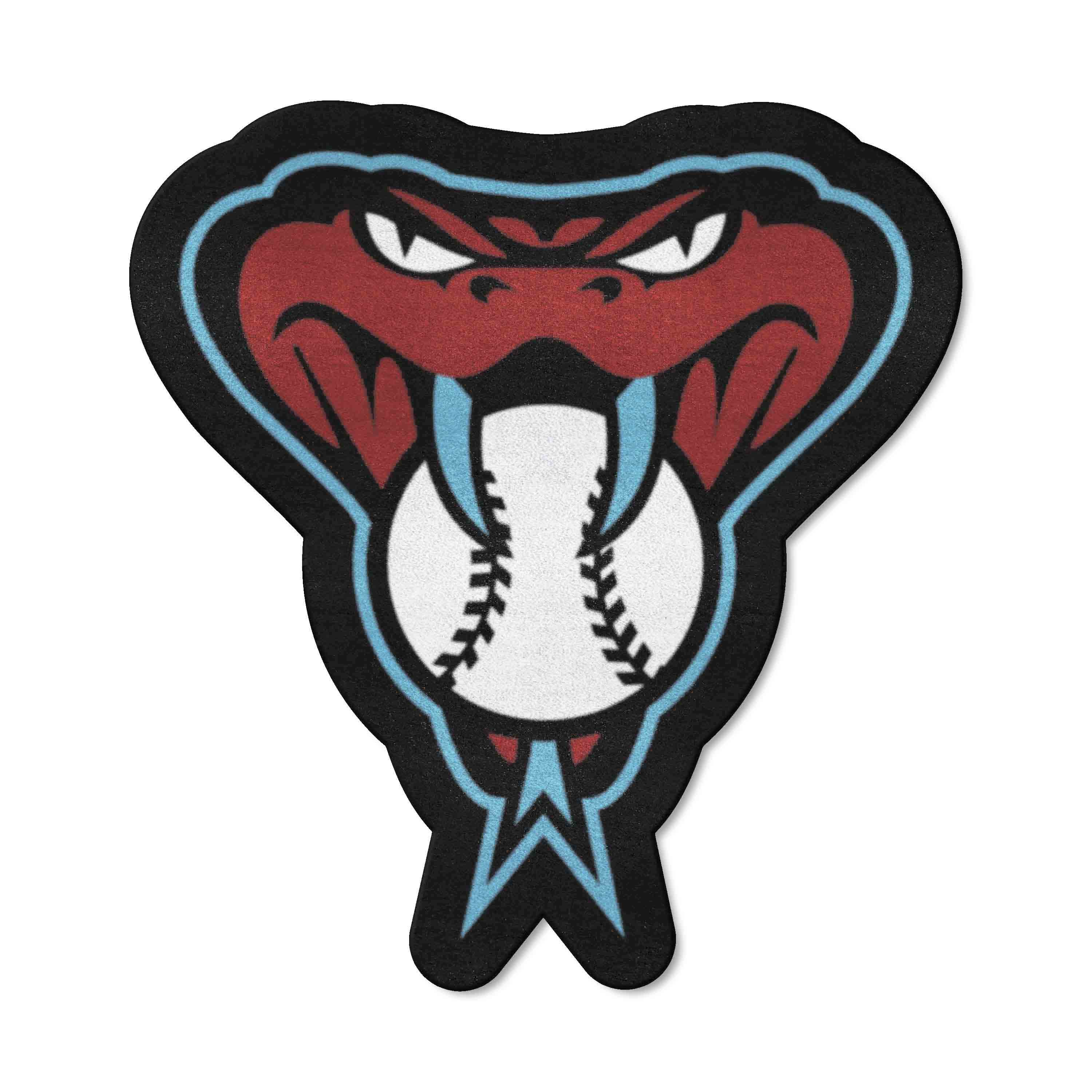 Arizona Diamondbacks Mascot Rug Diamondback Logo