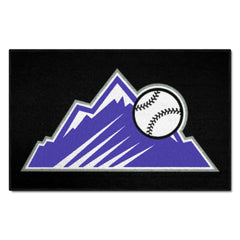 Colorado Rockies Starter Mat Accent Rug - 19in. x 30in. - Colorado Rockies