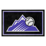 Colorado Rockies 4ft. x 6ft. Plush Area Rug