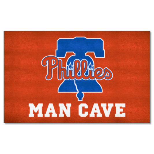 Philadelphia Phillies Man Cave Ulti-Mat Rug - 5ft. x 8ft.