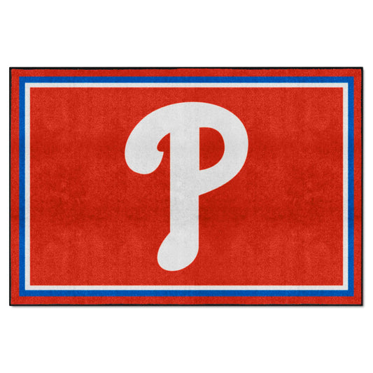 Philadelphia Phillies 5ft. x 8 ft. Plush Area Rug