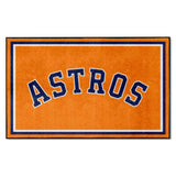 Houston Astros 4ft. x 6ft. Plush Area Rug