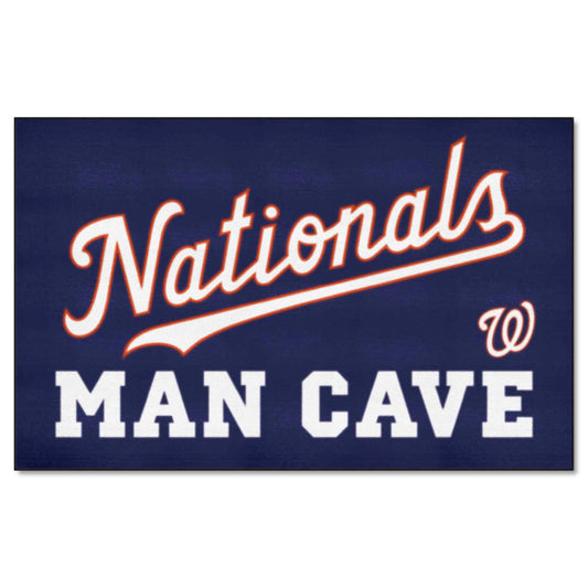 Washington Nationals Man Cave Ulti-Mat Rug - 5ft. x 8ft.