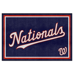 Washington Nationals 5ft. x 8 ft. Plush Area Rug