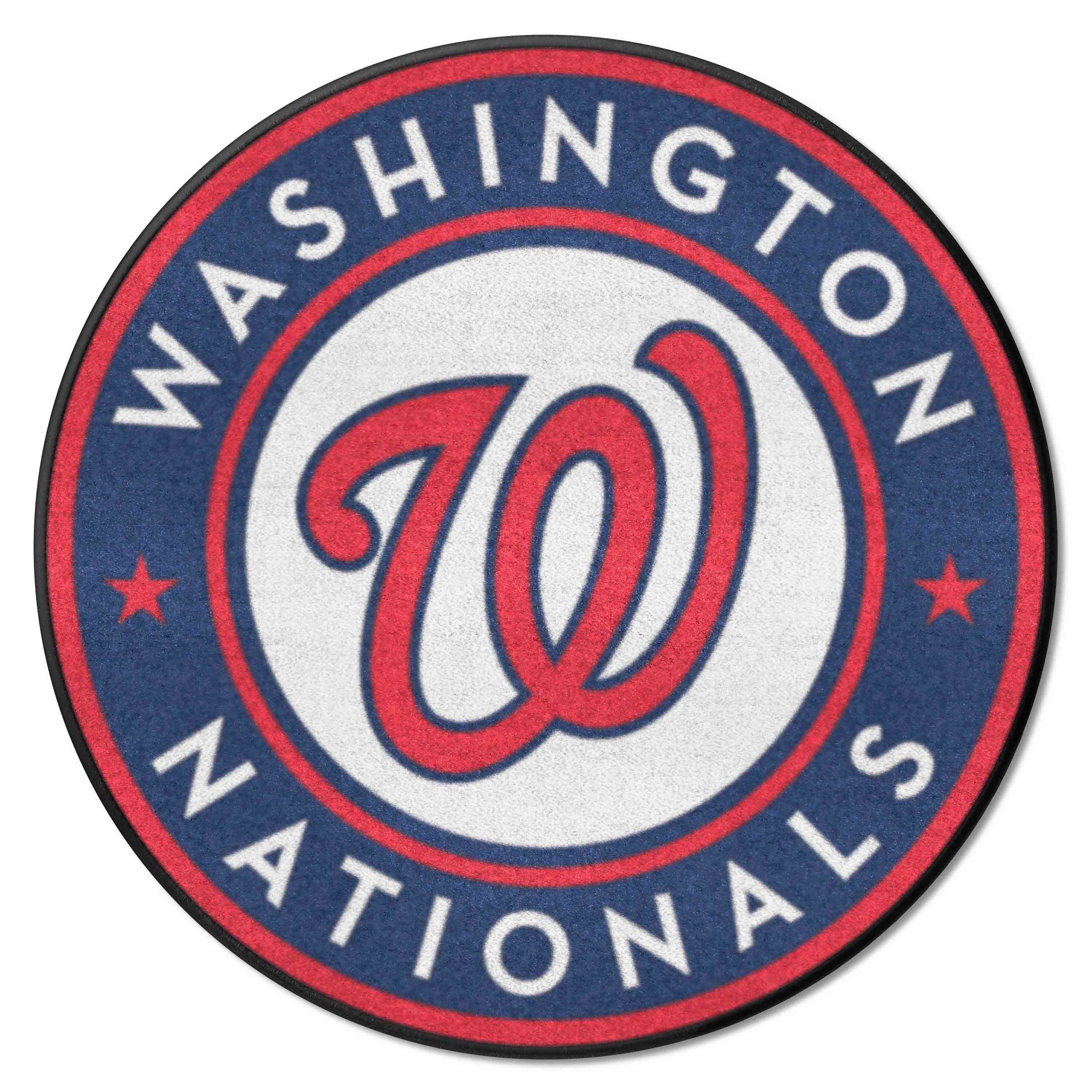 Washington Nationals Roundel Rug - 27in. Diameter