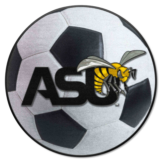 Alabama State Hornets Soccer Ball Rug - 27in. Diameter