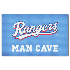 Texas Rangers Man Cave Ulti-Mat Rug - 5ft. x 8ft.