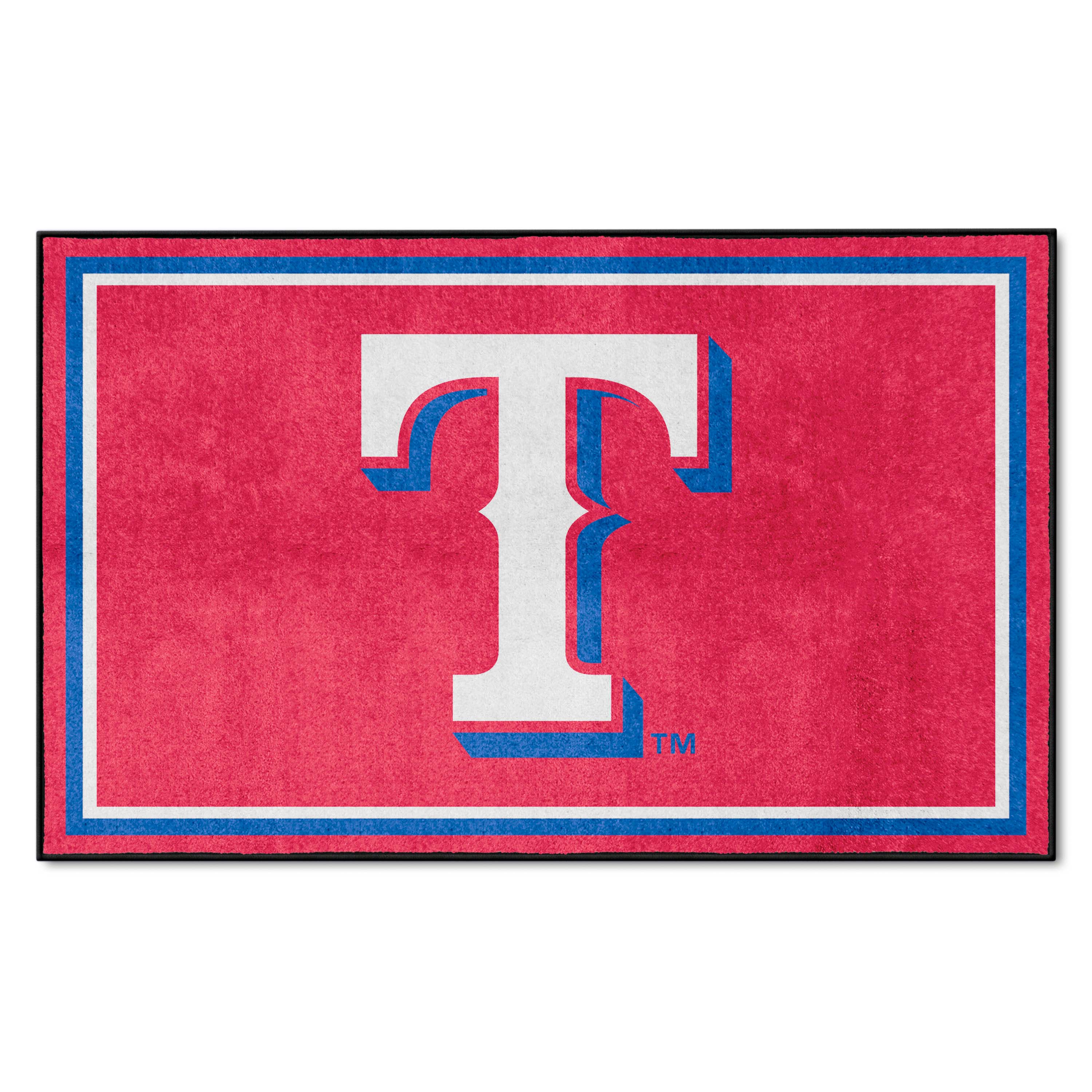 Texas Rangers 4ft. x 6ft. Plush Area Rug