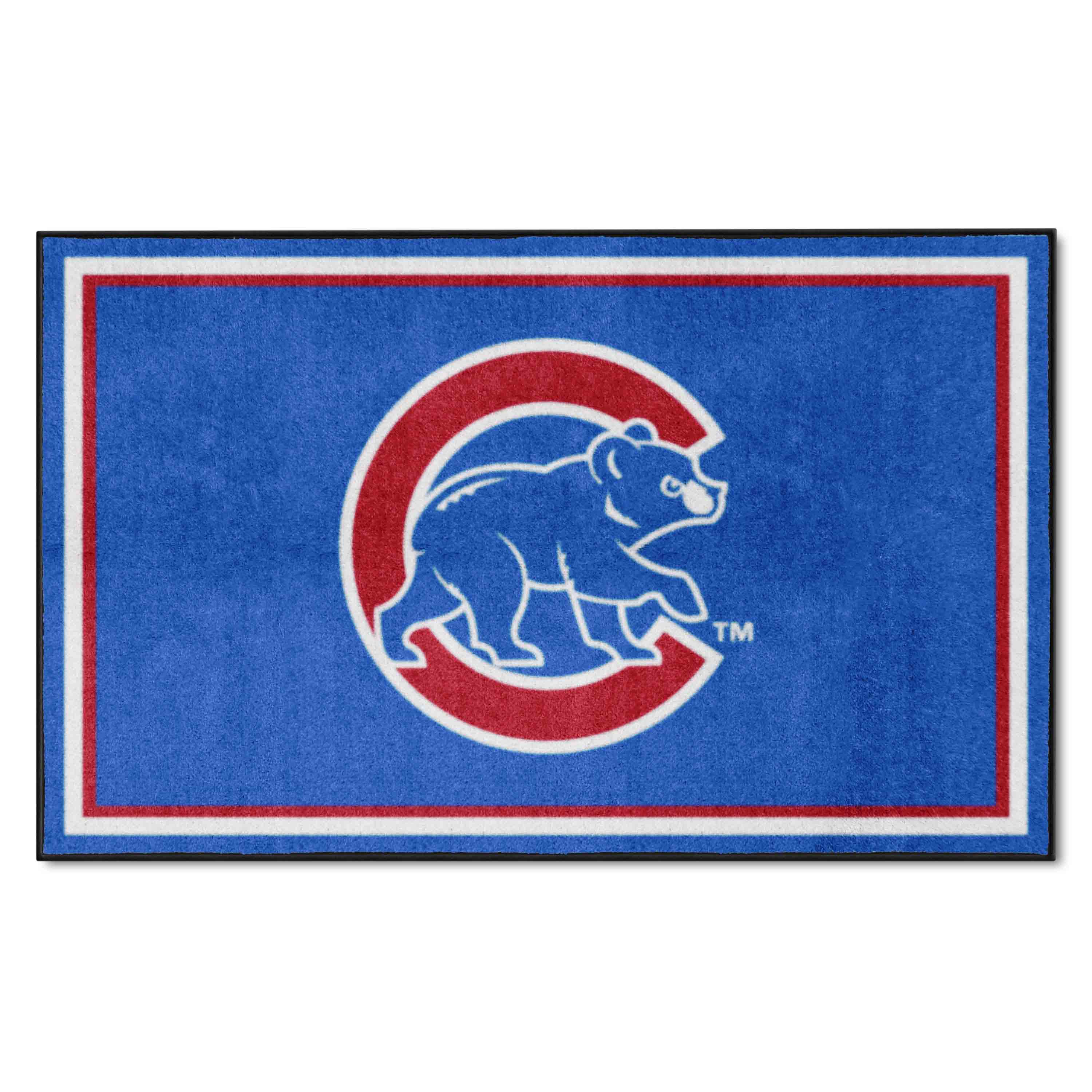 Chicago Cubs 4ft. x 6ft. Plush Area Rug - Chicago Cubs