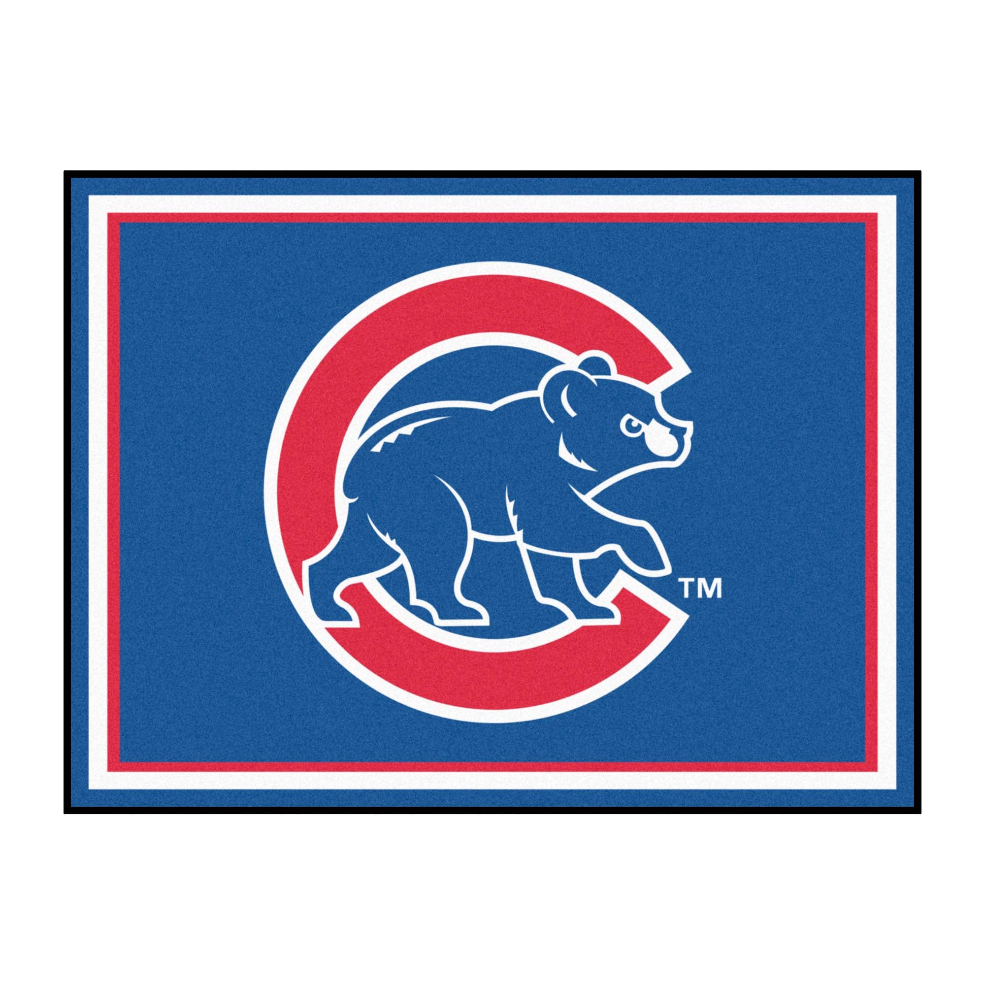 Chicago Cubs 8ft. x 10 ft. Plush Area Rug