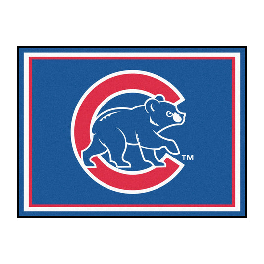 Chicago Cubs 8ft. x 10 ft. Plush Area Rug - Chicago Cubs