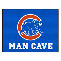 Chicago Cubs Man Cave All-Star Rug - 34 in. x 42.5 in. - Chicago Cubs