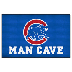 Chicago Cubs Man Cave Ulti-Mat Rug - 5ft. x 8ft. - Chicago Cubs