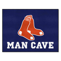 Boston Red Sox Man Cave All-Star Rug - 34 in. x 42.5 in.