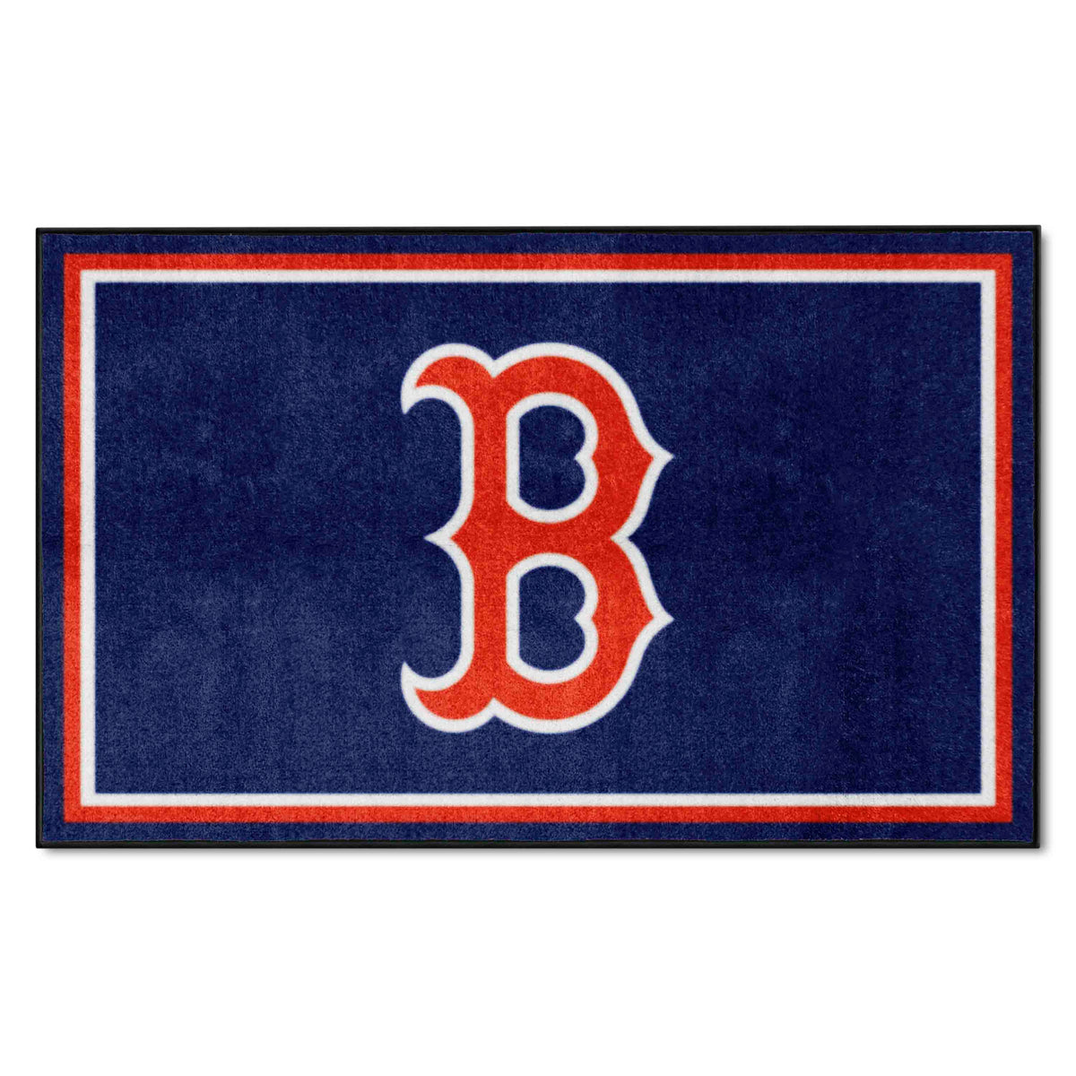 Boston Red Sox 4ft. x 6ft. Plush Area Rug